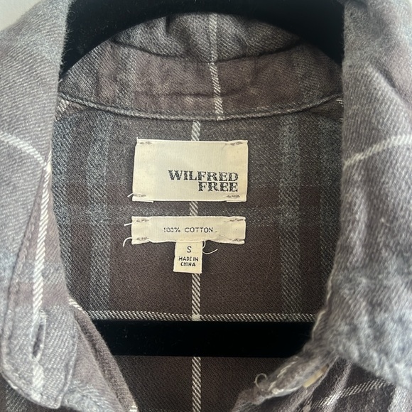 ARITZIA Wilfred Free Veronika Plaid shirt dress - Picture 2 of 4